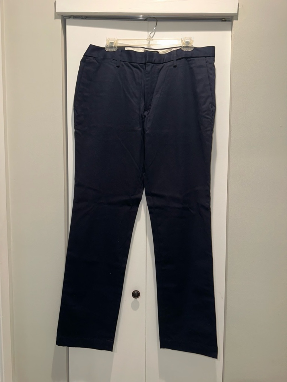 Banana Republic Navy Men's Chinos - Aiden Slim Fit
